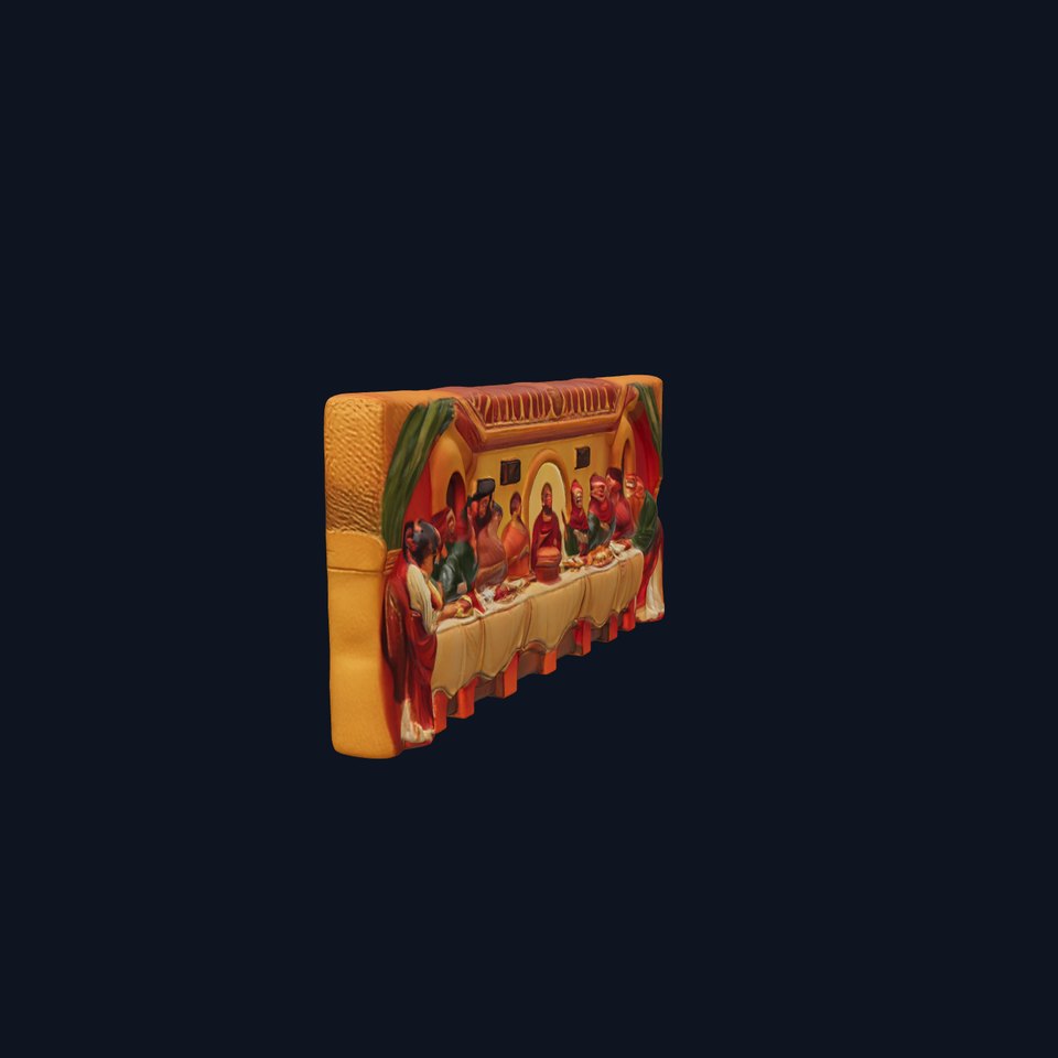 Historic Last Supper model pack